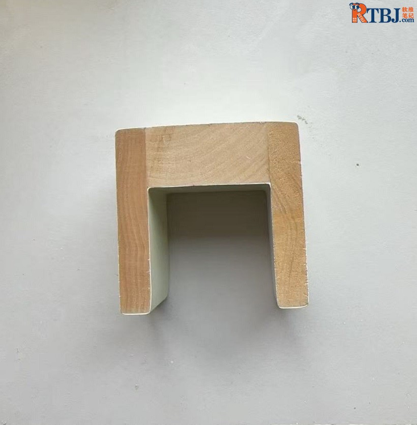 椴木百叶折叠门木质轨道槽.jpg