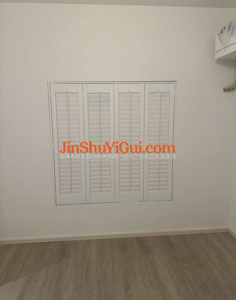椴木百叶折叠窗安装完工图4.jpg