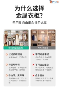 为什么选择金属衣柜？无甲醛？自由组合？性价比高