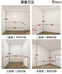 用一张图说明金属衣柜具体测量方式方法